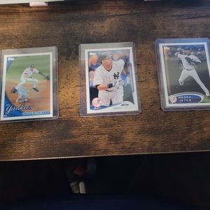 ⚾️3 Card Lot of Derek Jeter⚾️